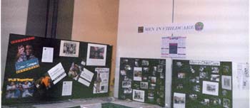 Men in Child Care Area